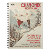 Chamonix Mont Blanc  Poster Notitieboek (Voorkant)