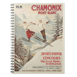 Chamonix Mont Blanc  Poster Notitieboek