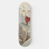 Chamonix Mont Blanc Poster Persoonlijk Skateboard (Voorkant)