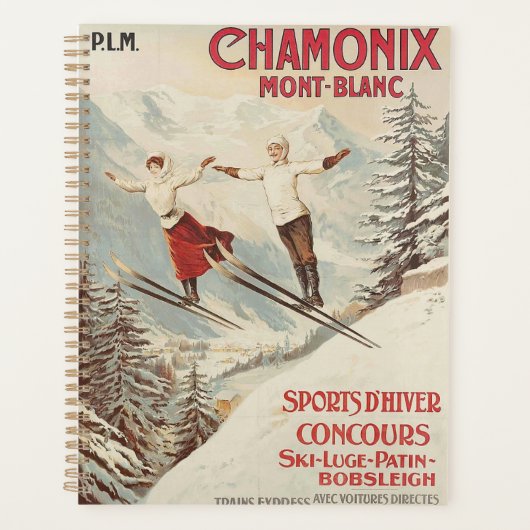 Chamonix Mont Blanc Poster Planner (Voorkant)