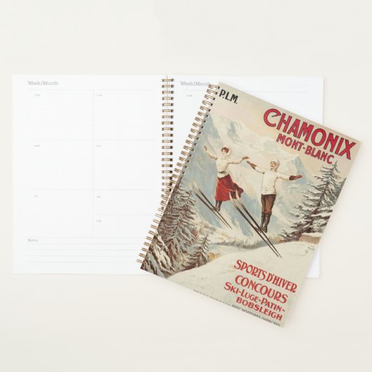 Chamonix Mont Blanc  Poster Planner (Display)