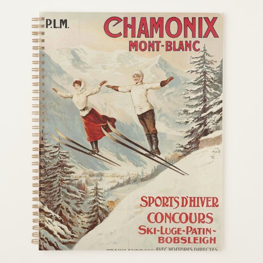 Chamonix Mont Blanc Poster Planner (Voorkant)