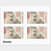 Chamonix Mont Blanc Poster Rechthoekige Sticker (Vel)