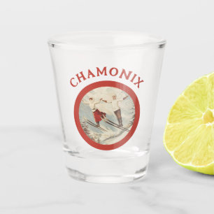 Chamonix Mont Blanc  Poster Shot Glas