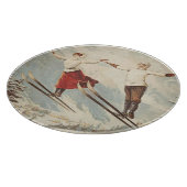 Chamonix Mont Blanc  Poster Snijplank (Hoek)