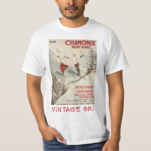 Chamonix Mont Blanc  Poster T-shirt