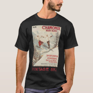 Chamonix Mont Blanc  Poster T-shirt