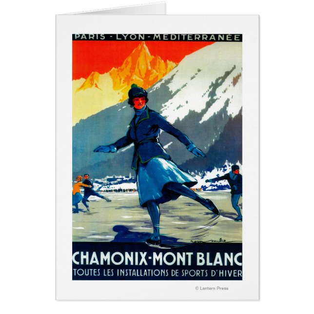 Chamonix-Mont Blanc  posterEuropa (Voorkant)
