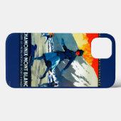 Chamonix-Mont Blanc posterEuropa Case-Mate iPhone Case (Achterkant (horizontaal))