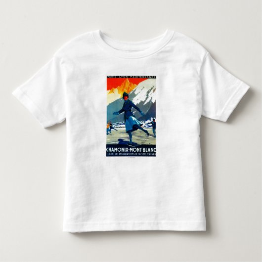 Chamonix-Mont Blanc  posterEuropa Kinder Shirts (Voorkant)