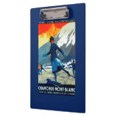 Chamonix-Mont Blanc posterEuropa Klembord (Links)