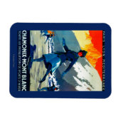 Chamonix-Mont Blanc  posterEuropa Magneet (Horizontaal)