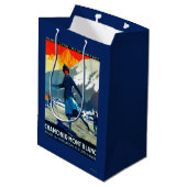 Chamonix-Mont Blanc posterEuropa Medium Cadeauzakje (Achterkant Gekanteld)