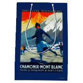 Chamonix-Mont Blanc posterEuropa Medium Cadeauzakje (Achterkant)