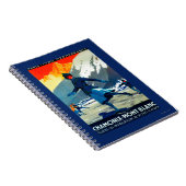 Chamonix-Mont Blanc posterEuropa Notitieboek (Rechterzijde)