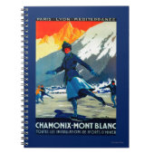 Chamonix-Mont Blanc posterEuropa Notitieboek (Voorkant)