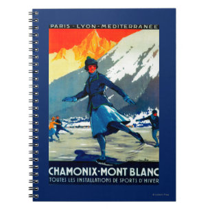 Chamonix-Mont Blanc posterEuropa Notitieboek