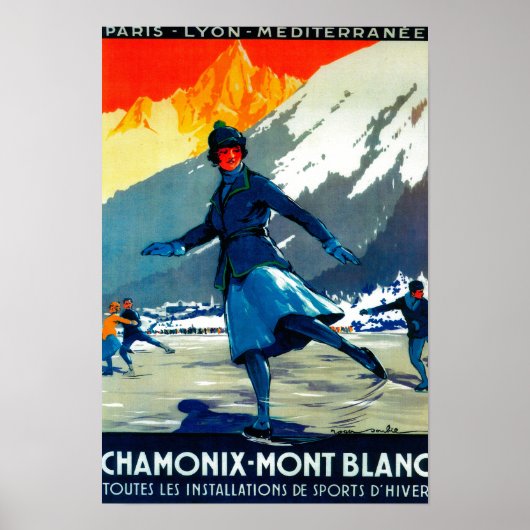 Chamonix-Mont Blanc  posterEuropa Poster (Voorkant)