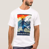 Chamonix-Mont Blanc  posterEuropa T-shirt (Voorkant)
