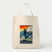 Chamonix-Mont Blanc  posterEuropa Tote Bag (Voorkant)