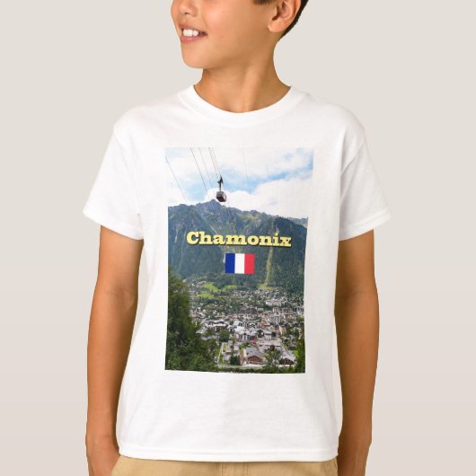 Chamonix - Mont Blanc T-shirt (Voorkant)