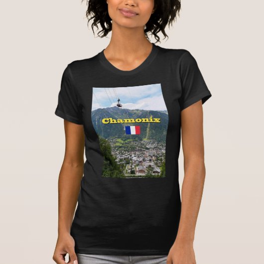 Chamonix - Mont Blanc T-shirt (Voorkant)