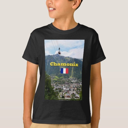 Chamonix - Mont Blanc T-shirt (Voorkant)