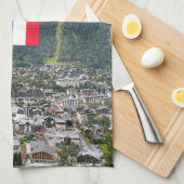 Chamonix - Mont Blanc Theedoek (Quarter Fold)