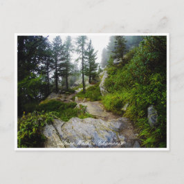 Chamonix - Mt. Blanc, Alpine Landscape, Frankrijk Briefkaart