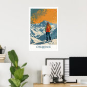 Chamonix Print Frankrijk 1 (Thuiskantoor)