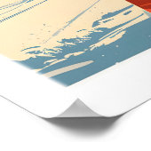 Chamonix Ski Poster 1 (Hoek)