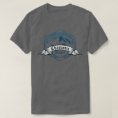 Chamonix Ski Resort France Copy T-shirt (Design voorkant)