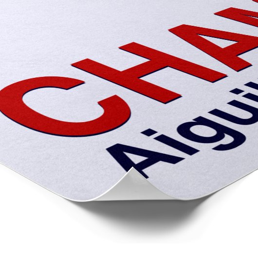 Chamonix Ski Resort Frankrijk Poster (Hoek)