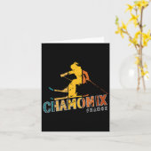 Chamonix skigebied Frankrijk Alpine Skiing F Kaart (Gele Bloem)