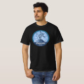 Chamonix Skigebied - Snowboard T-shirt (Voorkant volledig)