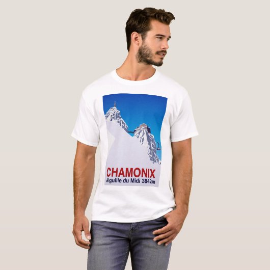 Chamonix T-shirt (Voorkant volledig)