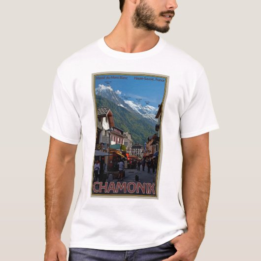 Chamonix Town T-shirt (Voorkant)