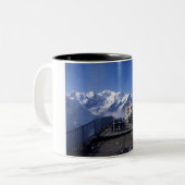 Chamonix Tweekleurige Koffiemok (Voorkant links)