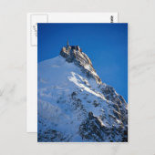 Chamonix uit Aiguille de Midi, Mont Blanc, Frankri Briefkaart (Voorkant / Achterkant)