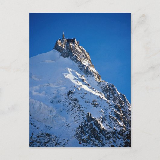 Chamonix uit Aiguille de Midi, Mont Blanc, Frankri Briefkaart (Voorkant)