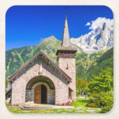 Chamonixkerk Kartonnen Onderzetters (Voorkant)