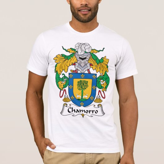 Chamorro Family Crest T-shirt (Voorkant)