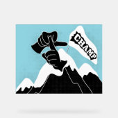 Champ - ASL Design Acryl Bord (Voorkant)