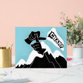 Champ - ASL Design Acryl Bord (Huwelijk)