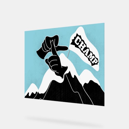 Champ - ASL Design Acryl Bord (Hoek)