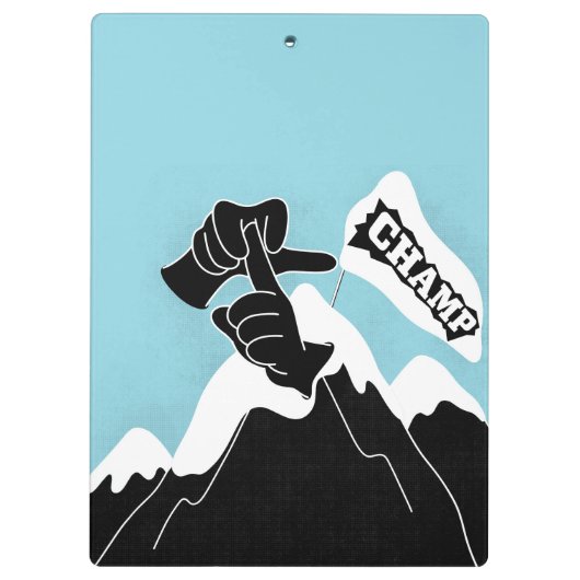 Champ - ASL Design Klembord (Achterkant)