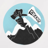 Champ - ASL Design Labels (Design 2)