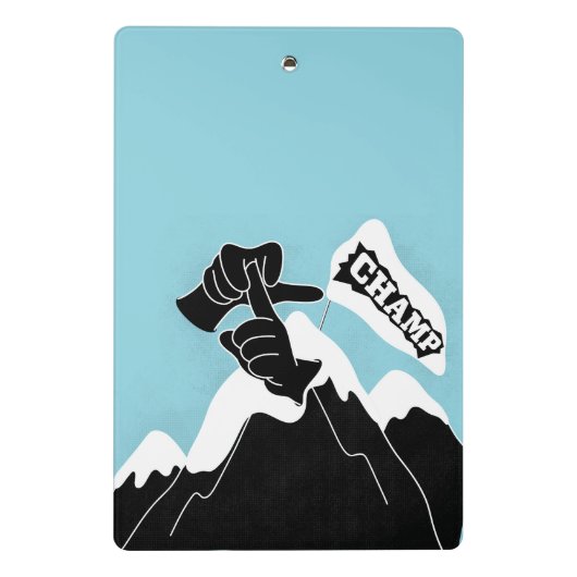 Champ - ASL Design Mini Klembord (Achterkant)