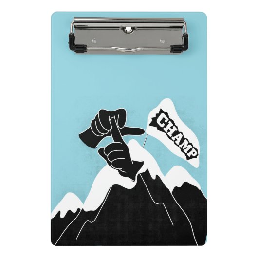 Champ - ASL Design Mini Klembord (Voorkant)