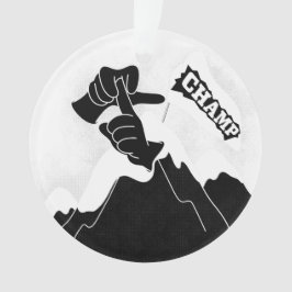 Champ - ASL Design Ornament